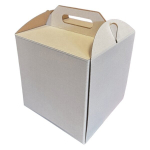 Tordikarp sangaga 36x36x32 cm, valge