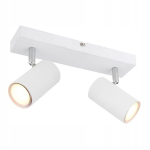 Helkur Robby 57911-2w Globo - Moodne, valge, metallist