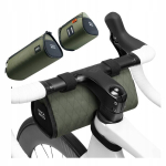 Rockbros 2w1 kahepoolne rattakott juhtraual ja sadula all, 2l