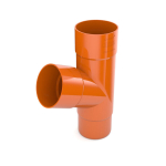Bryza Pvc Tee 90/90/90mm, tellise v&auml;rv (67,5&deg; nurk)