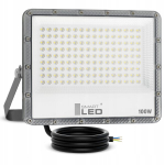 Led kohtvalgusti 100w 11000lm Ip65 neutraalne valge valgus