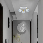 Loft Led rippvalgusti E27, valge, 3 valguspunkti
