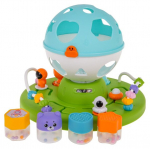 Interaktiivne sorteerija valgus- ja heliefektidega, sinine