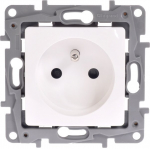 Legrand Niloe Selection &uuml;he maandusega pistikupesa 16a valge