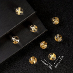 Helmed, 10pcs Carved Big Sun Tathagata Beads (10mm)