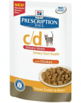 Hill's Prescription Diet Feline c/d Urinary Stress, 85 g kassikonserv