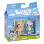 Tm Toys m&auml;ngufiguur Bluey Fairytale Characters 2-pak