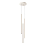 Sollux Pastelo 3p ripplamp, 3 G9 pesa, beež