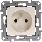 Legrand Niloe 664636 kremowy gniazdo elektryczne 16a