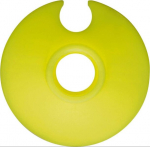 Leki Racing Basket 50mm sisetallad, neoonkollane