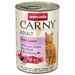 Animonda Carny Adult 400g m&auml;rgtoit kassidele - kalkunile ja tallele
