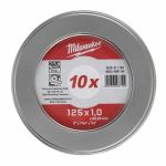10 tk. &otilde;hukesed metalli l&otilde;ikekettad Pro+ 125x1x22,2 mm