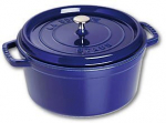 Staub La Cocotte 6,7l &uuml;mmargune malmpott, sinine