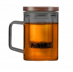 Klaas teekannuga Vialli Design Soho 350ml, grafiitv&auml;rvi