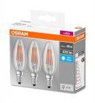 3x Led pirn E14 4w 470lm 4000k neutraalh&otilde;&otilde;gniit Osram