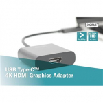 Adapter Usb-c to Hdmi 4k Digitus Da-70852