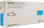 Latekskindad Santex puudersuurus M, 100 tk.