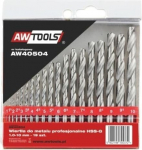 Awtools Hss puurikomplekt metallile 19 tk. 1-10 mm