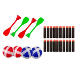 M&auml;ngupult Arcade Shield Guns Arrows Balls &ndash; retro meelelahutuseks ja d&uuml;naamiliseks tegevuseks.