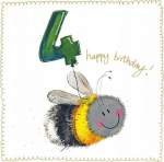 S&uuml;nnip&auml;evakaart koos bitiga, 16x16 cm