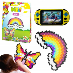 Meli Minis Rainbow 2w1 ehitusklotsid, 500 tk.