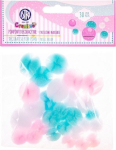 Dekoratiivsed pompoonid Astra, 30 tk., pastell