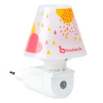 Badabulle laste &ouml;&ouml;lamp 3w punane