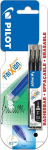 Pilot Frixion Point 0,5 musta pliiatsi t&auml;idised, 3 tk.