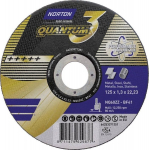 Norton Quantum 3 saeleht metallile 125x1,0x22,2 mm