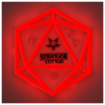 Paladone Stranger Things D20 Led neoonlamp, punane, Usb, 24 cm