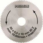Proxxon karbiidketas 50/10mm, 80 hammast