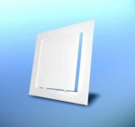 Plastikust kontrolluks 20x30 cm valge Dospel