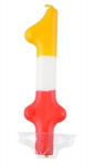&Uuml;hekordne s&uuml;nnip&auml;evak&uuml;&uuml;nal, v&auml;rviline, 10 cm
