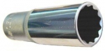 Jonnesway 12-nurga pikendatud pea 1/2" 30mm