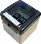 Pistikupesa 2x Rj45 Ip66 hermeetiline, pindkinnitusega