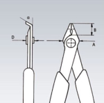Knipex Super-knips t&auml;ppistangid, 125 mm