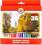 Koh-i-noor Ok10 pliiatsid, 36 tk, v&auml;rvilised