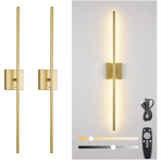 USB-laetav seinavalgusti puldiga