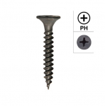 Kipsikruvi metallile FS 3,5&times;55 must (500 tk/karp)