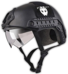 Taktikaline kiiver Airsofti ja paintballi jaoks, must, 57-62 cm