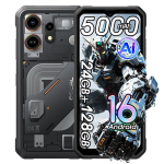 Telefon OSCAL MARINE 3 6.56" Android 15 24GB+128GB 5000mAh Android 4G,NFC,Dual SIM - Must