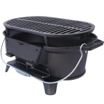 Kaasaskantav malmist grill Pokka, 50x28x21 cm, must