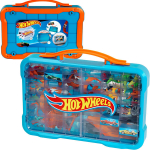 M&auml;nguasjade vitriinkapp Theo Klein 2408 Hot Wheels kollektsion&auml;&auml;ri kohver 54 autole valgustatud logoga, uniwersalny
