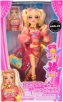 Moe nukk Broen Dress To Impress Bubble Gum Gal erksa stiiliga, liigutatava disainiga, kollektsioneeritav Roblox tegelane