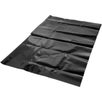Tiigikile 6x7,6 m Must, LLDPE materjal