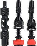 Ventiiilikomplekt ProX Tubeless + v&otilde;ti 40mm must