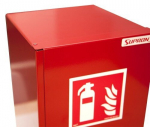 Metallkapp &ndash; 6 kg tulekustuti &ndash; vastupidav teras &ndash; turvaline kaitse &ndash; lihtne juurdep&auml;&auml;s