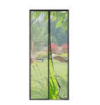 Sjldwtmt magnetiline s&auml;&auml;sev&otilde;rk uksele 120x230 cm, must