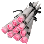 Roosa 10 Tk Seebirooside Kimp &ndash; Stiilne Kingitus Talle