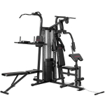 Mitmefunktsiooniline treeningjaam 250x183x213 cm must, teras